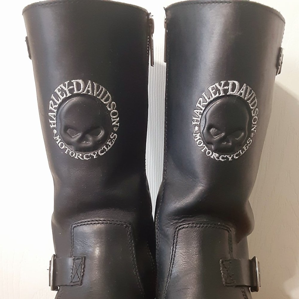 Men's Harley Davidson Boots with Pegbar size 10